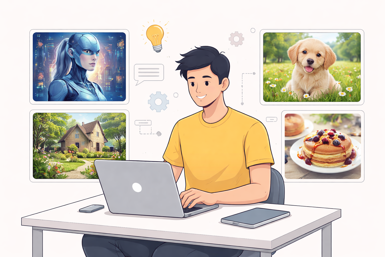 Developer experimenting